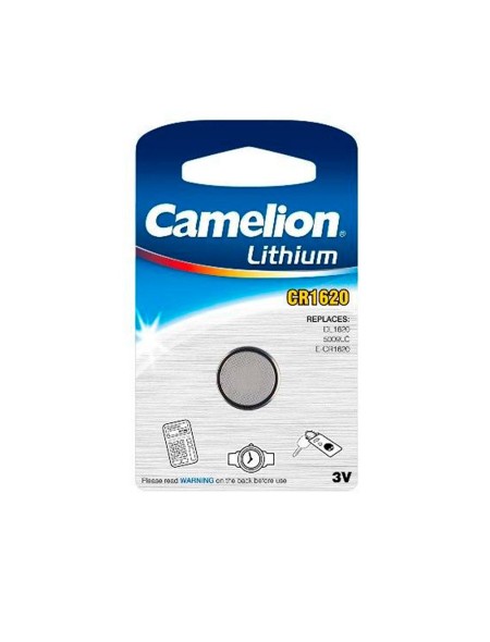 Pila boton litio CR1620 3v Camelion