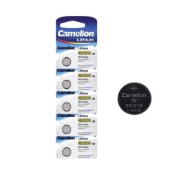 Pila boton litio CR1216 3v Camelion (5 uds)